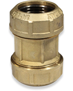 Coupling Brs for tube PE 3/4"